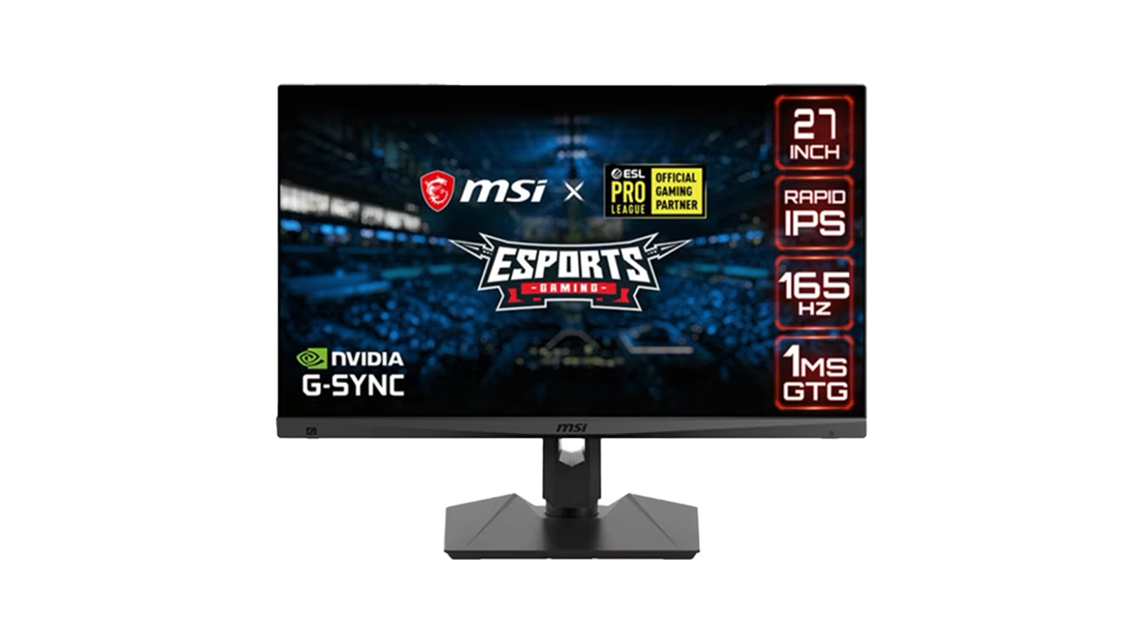 MSI Optix MAG274QRF-QD - The best mid-range gaming monitor.